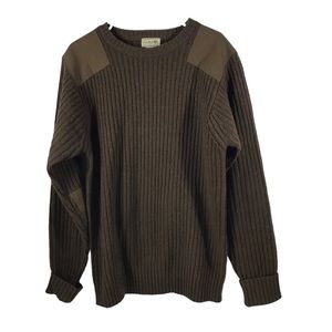 L.L. Bean Brown Crewneck Sweater